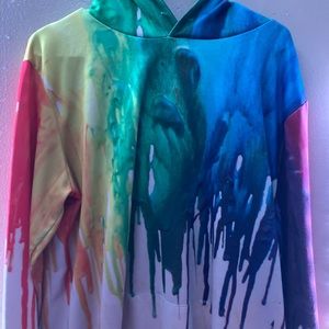 Multicolored hoodie